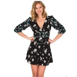 ba&sh dress bash belize floral dress M